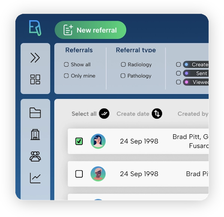 eReferrals information graphic